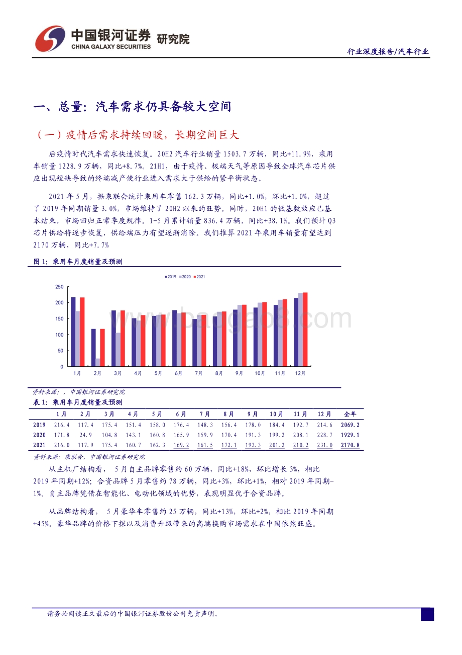 汽车行业2021年中期投资策略：电动已来智驾护航.pdf_第3页