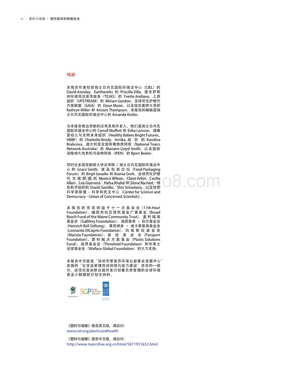 塑料星球的隐藏成本：塑料与健康.pdf_第2页