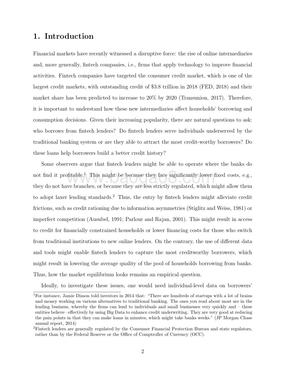 金融科技借款人：放宽甄别还是严格筛选？（英文版）.pdf_第3页