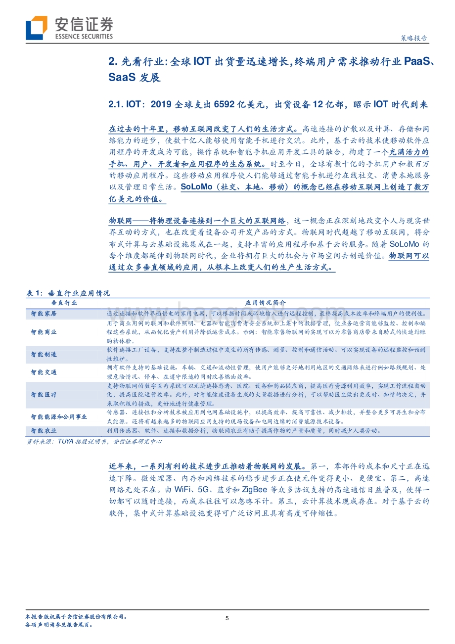 涂鸦智能：全球领先的IOT云平台平台定位联接制造企业和开发者.pdf_第5页