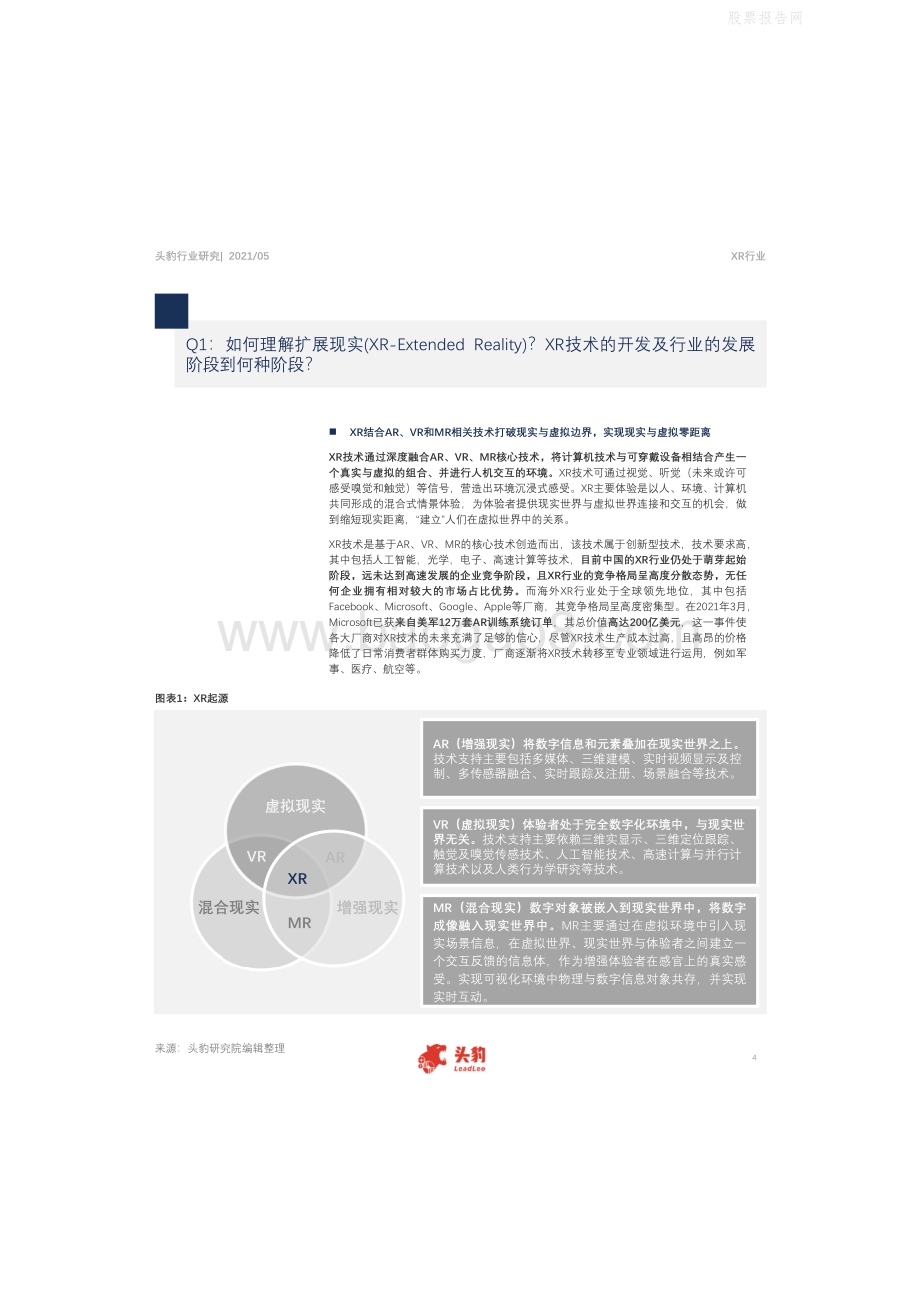 中国XR扩展现实行业研究：XR扩展现实到底是什么？中国XR扩展现实处于何种阶段？.pdf_第2页