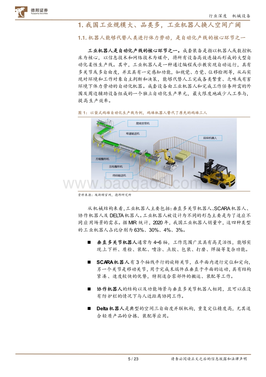工业机器人：进口替代加速+应用场景拓宽内资迎黄金发展期.pdf_第5页