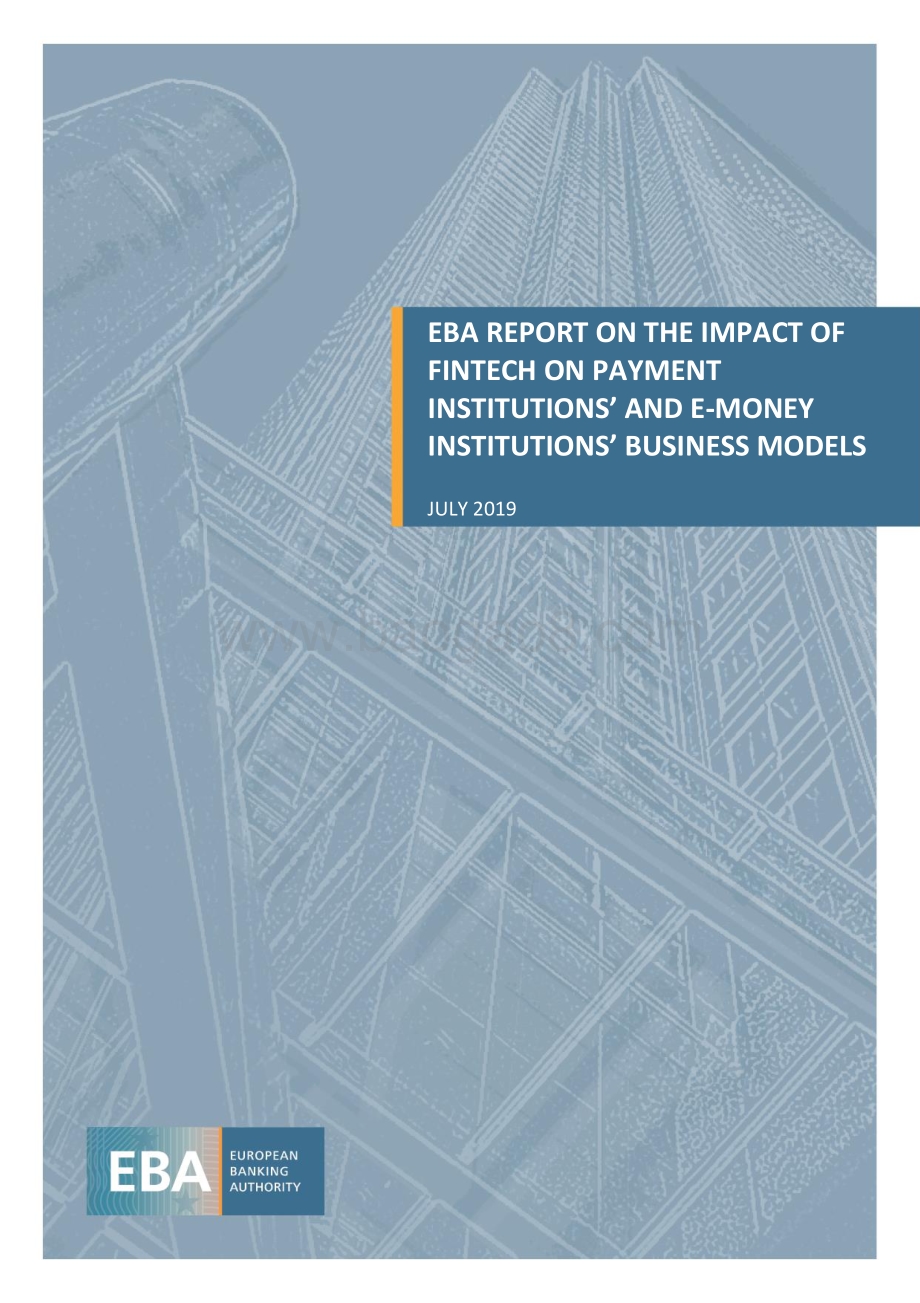 金融科技对支付和电子货币机构商业模式影响报告（英文版）.pdf_第1页