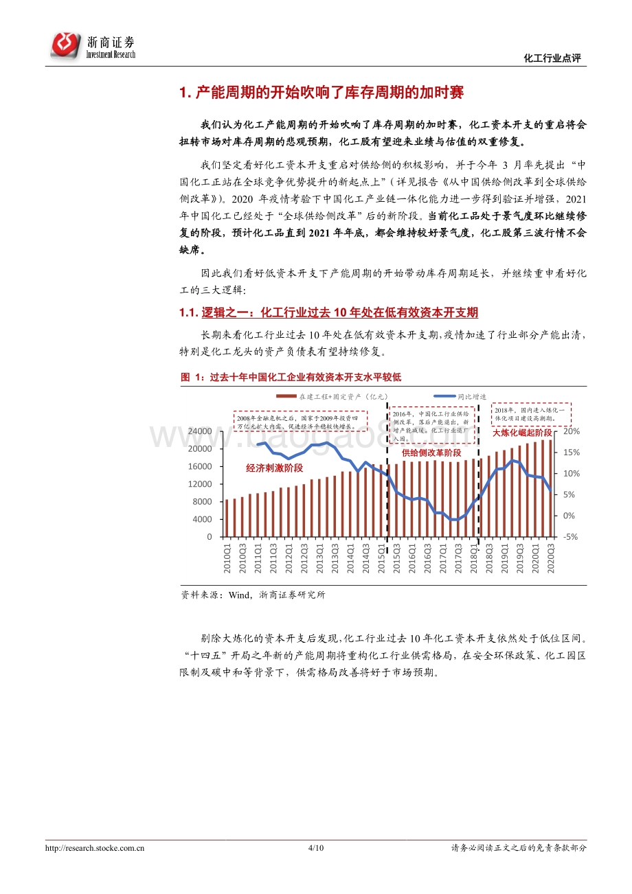 化工行业深度报告：化工产能周期开启库存周期进入加时赛.pdf_第4页