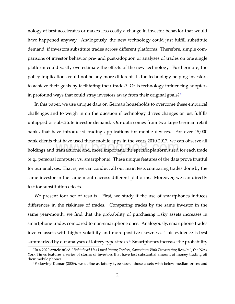 智能手机投资？在投资者时间中分析新科技与交易行为（英文版）.pdf_第4页