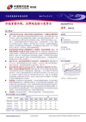食品饮料行业深度报告：价值重塑升级品牌构成核心竞争力.pdf