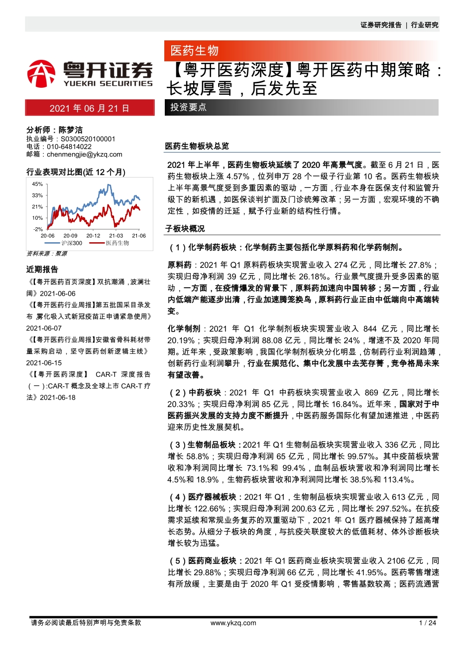 医药中期策略：长坡厚雪后发先至.pdf_第1页