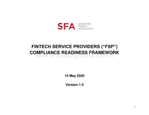 金融科技服务提供商合规性准备框架（英文版）.pdf
