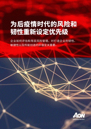 为后疫情时代的风险和韧性重新设定优先级.pdf