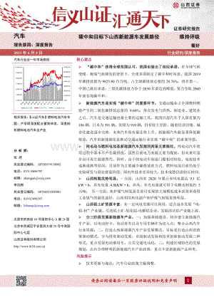 碳中和目标下山西新能源车发展路径.pdf