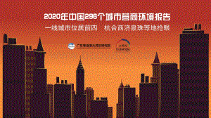 2020年中国296个城市营商环境报告.pdf