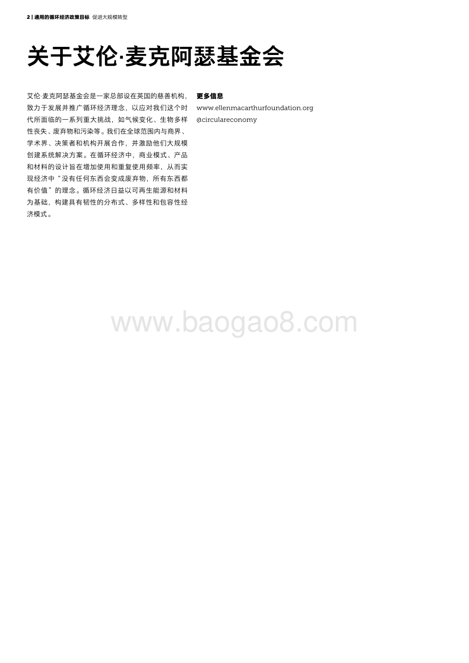通用的循环经济政策目标：促进大规模转型.pdf_第2页