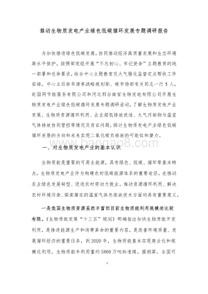 推动生物质发电产业绿色低碳循环发展专题调研报告.pdf