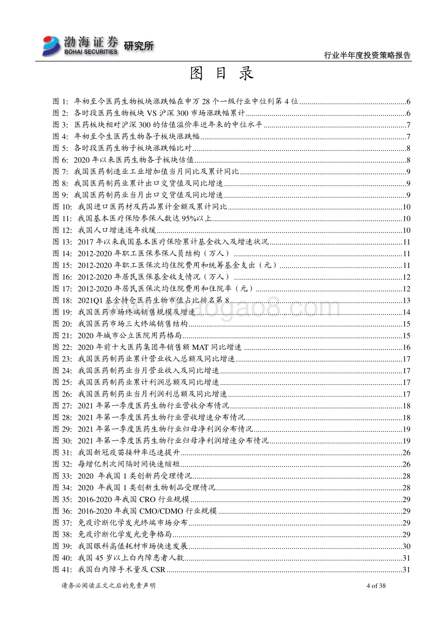 医药行业2021年半年度投资策略：医改新常态下紧扣创新+消费投资主线.pdf_第4页