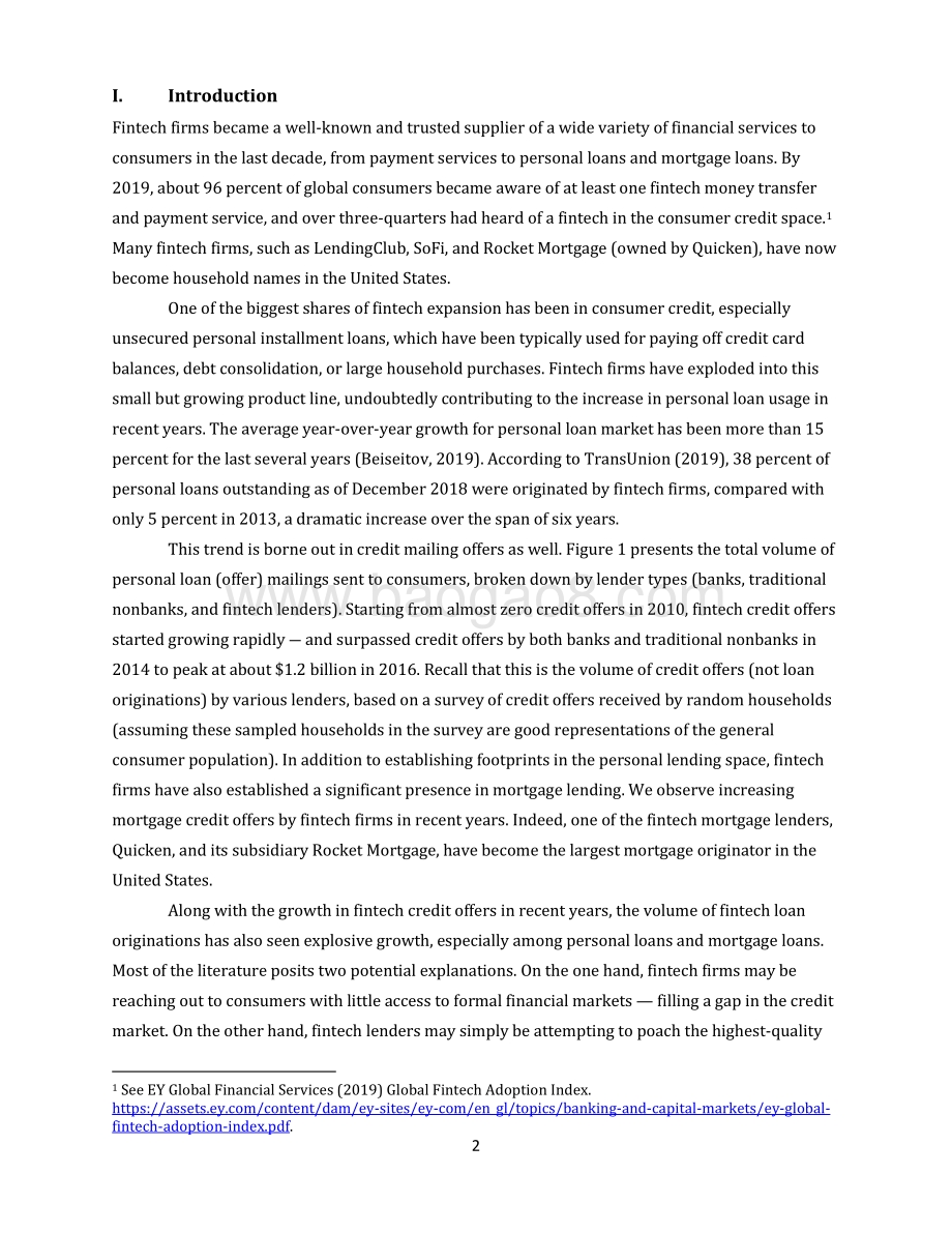 银行、金融科技公司和其他非银行机构哪个放贷机构更有可能接触到服务不足的消费者？（英文版）.pdf_第3页