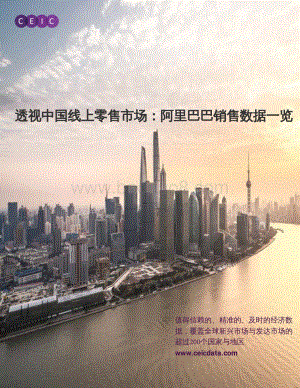 透视中国线上零售市场：阿里巴巴销售数据一览.pdf