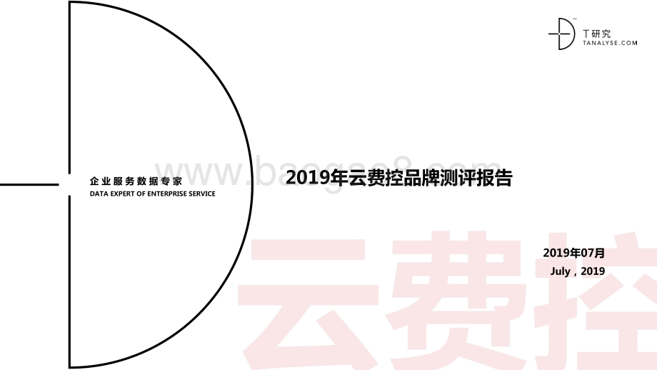 2019年云费控品牌测评报告.pdf_第1页