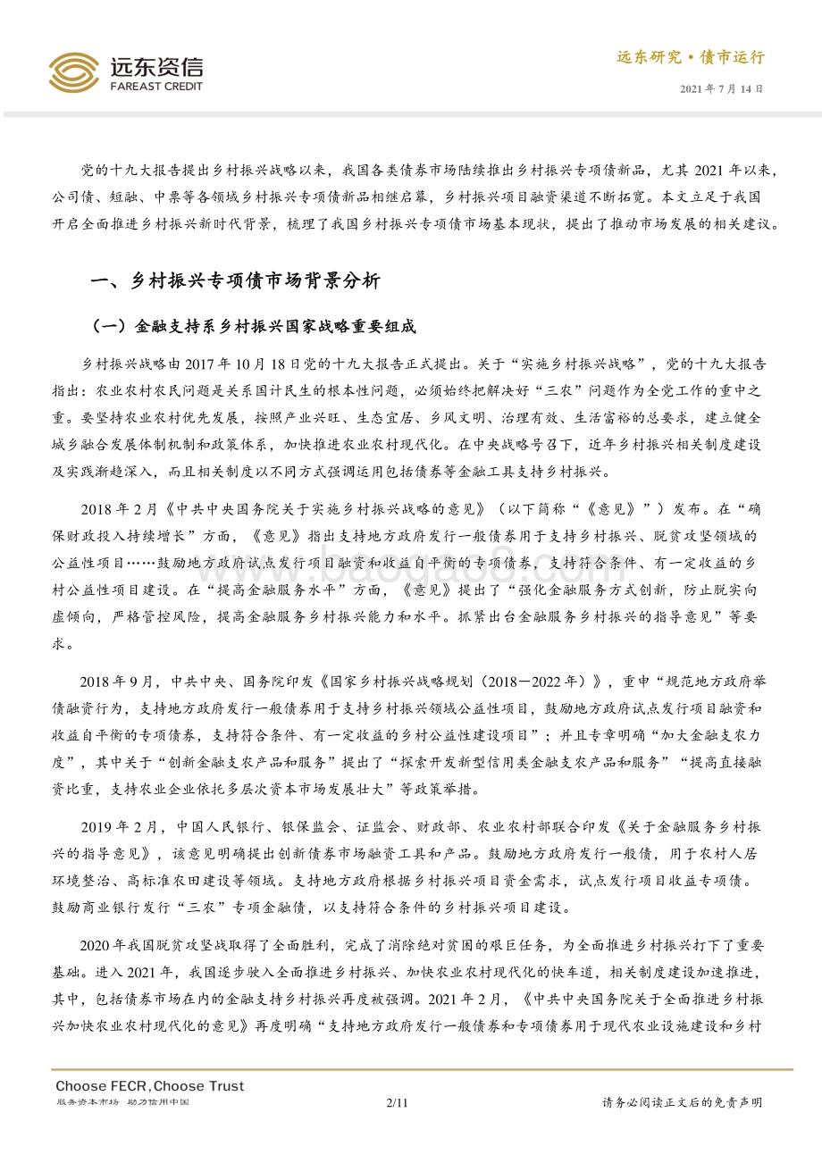 乡村振兴专项债券市场初览：为乡村发展添上金融“羽翼”.pdf_第2页