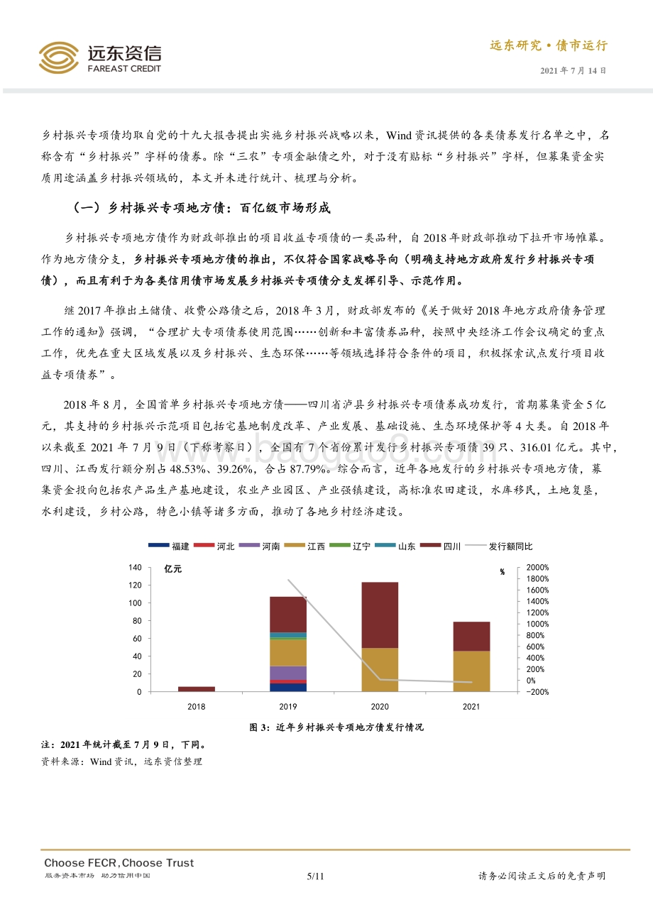 乡村振兴专项债券市场初览：为乡村发展添上金融“羽翼”.pdf_第5页