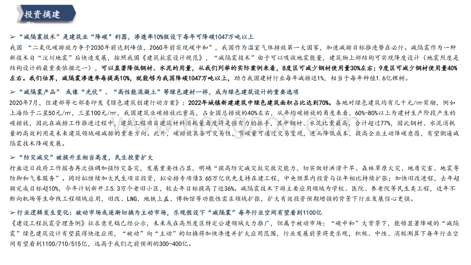 2021-2022碳中和建筑业减隔震技术分析报告.pptx_第3页