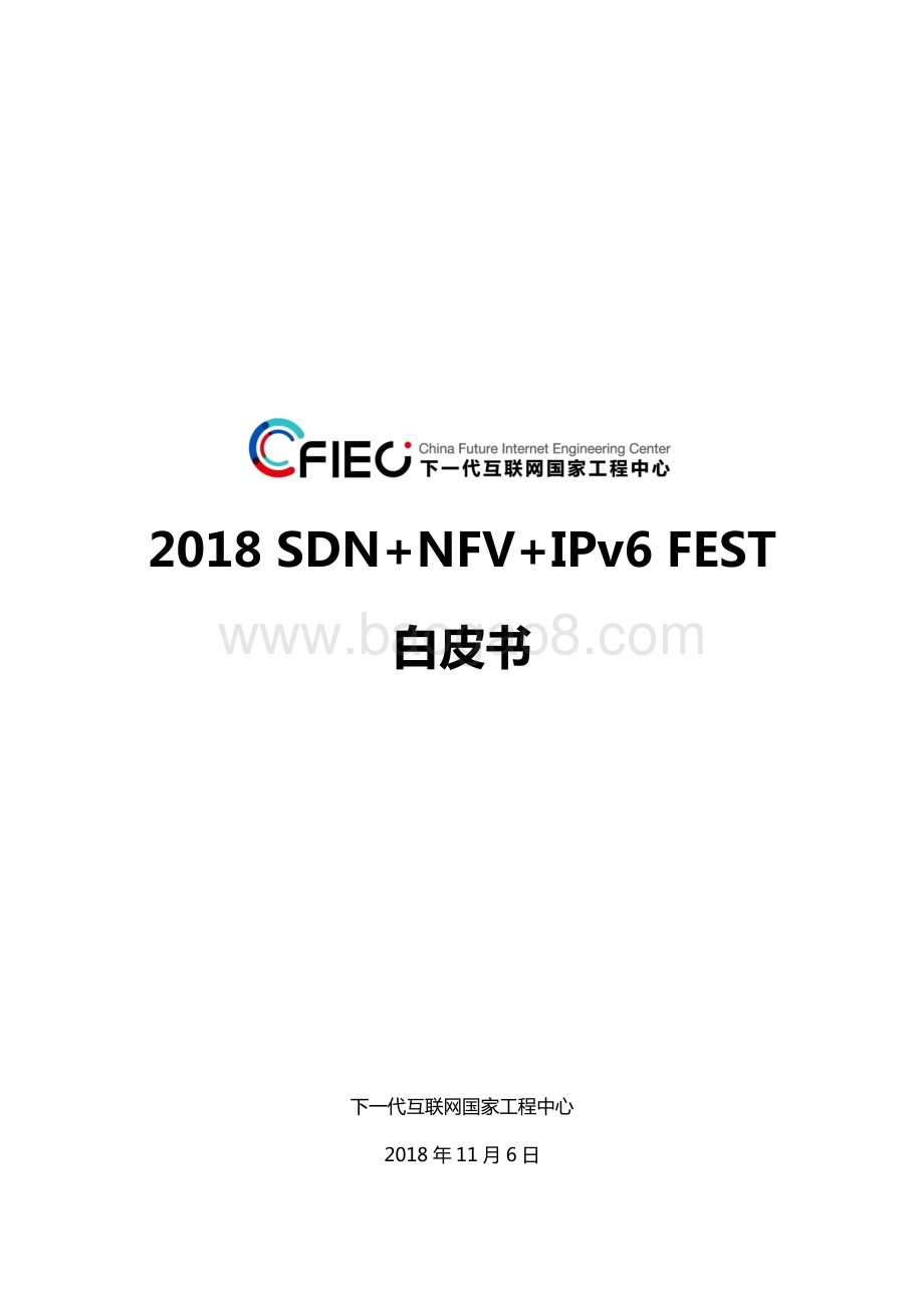 2018 SDN+NFV+IPv6 FEST白皮书.pdf_第1页