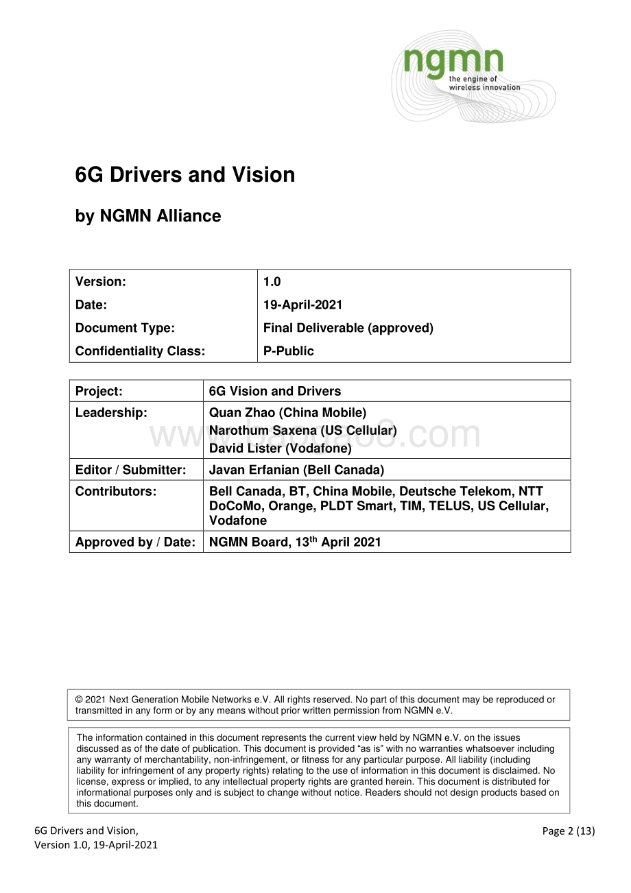 6G驱动力与愿景白皮书（英文版）.pdf_第2页