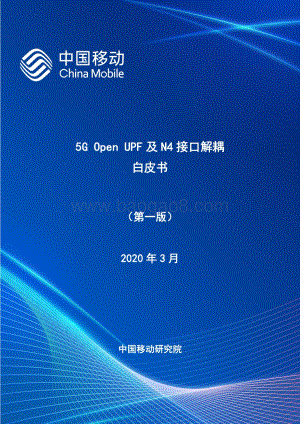 5G Open UPF及N4接口解耦白皮书.pdf
