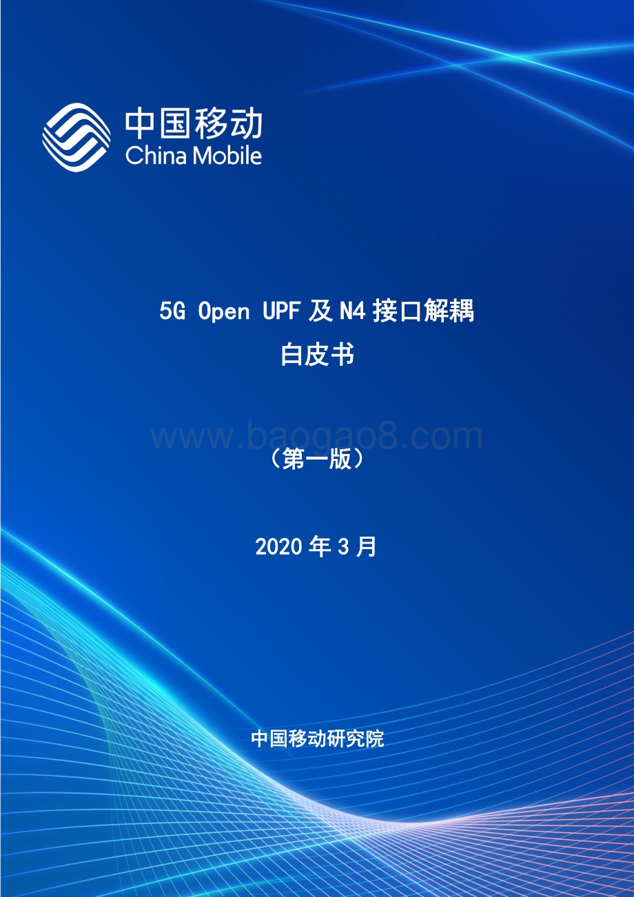 5G Open UPF及N4接口解耦白皮书.pdf_第1页