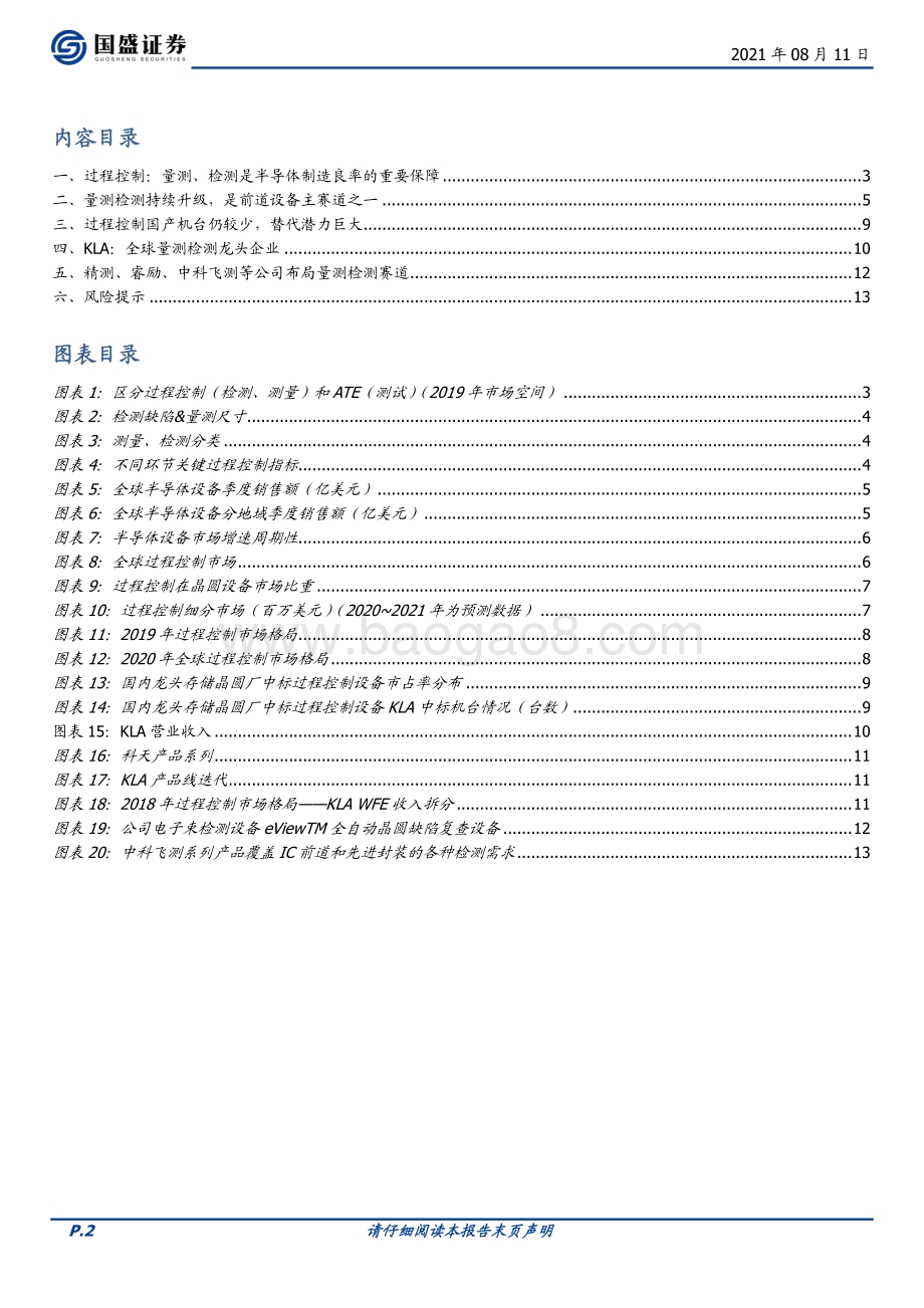 半导体设备系列：量测检测国产替代潜力巨大.pdf_第2页