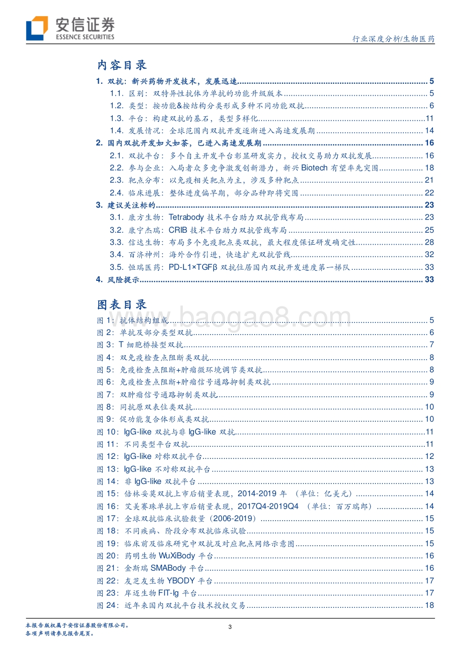 创新药研究框架之双抗行业分析：新兴技术进入高速发展期.pdf_第3页