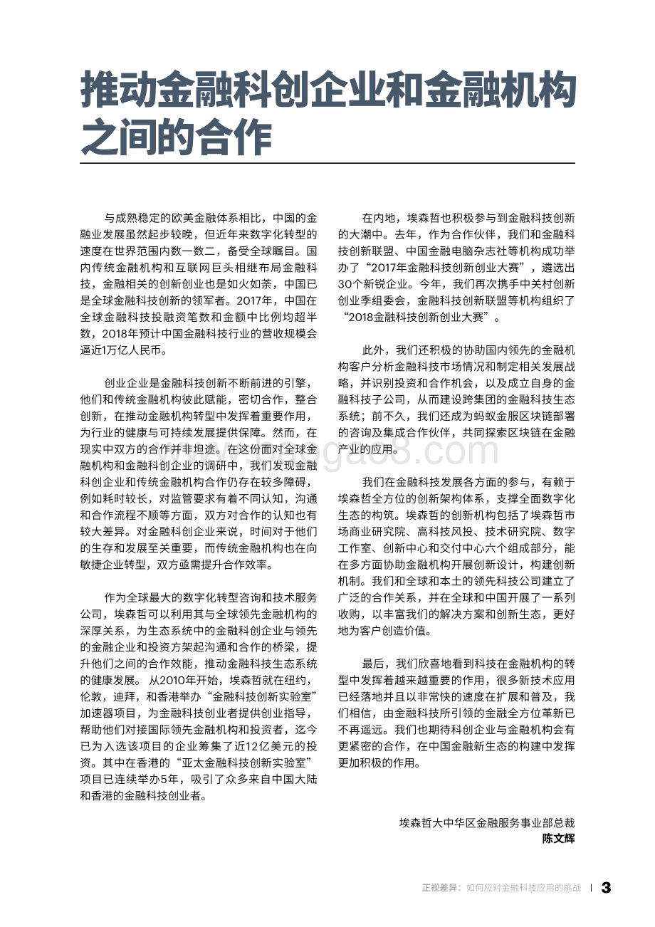 正视差异：如何应对金融科技应用的挑战.PDF_第3页