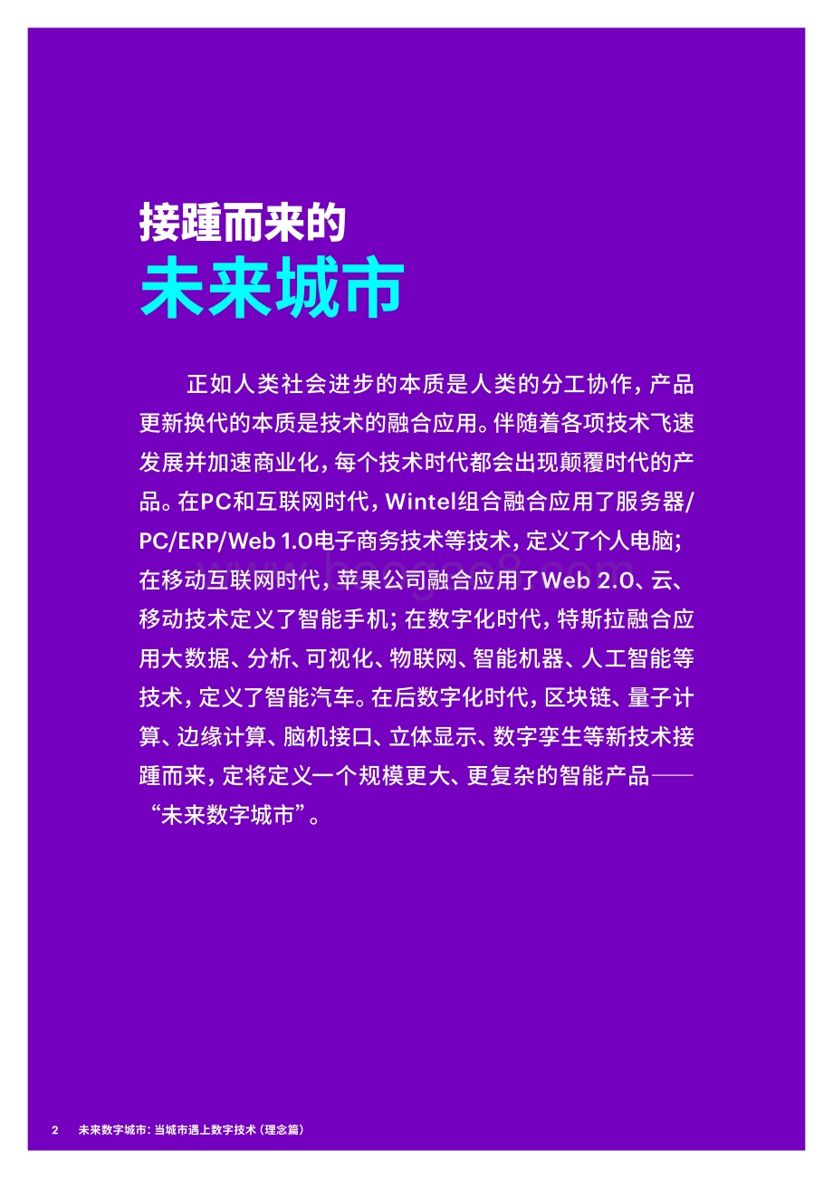 未来数字城市：当城市遇上数字技术（理念篇）.pdf_第2页