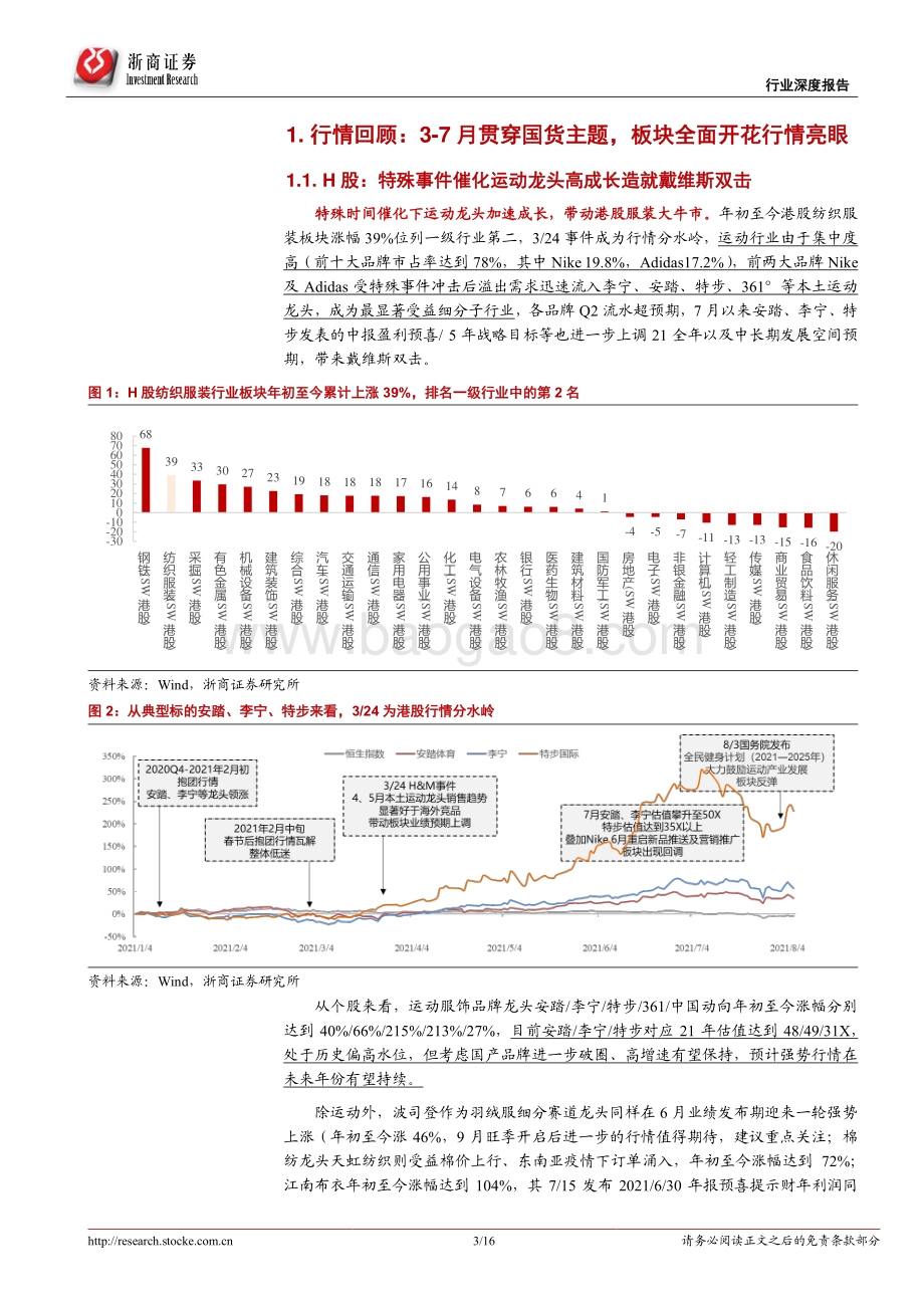 纺织服装行业深度报告：时代机遇+龙头发力继续看好国货行情.pdf_第3页