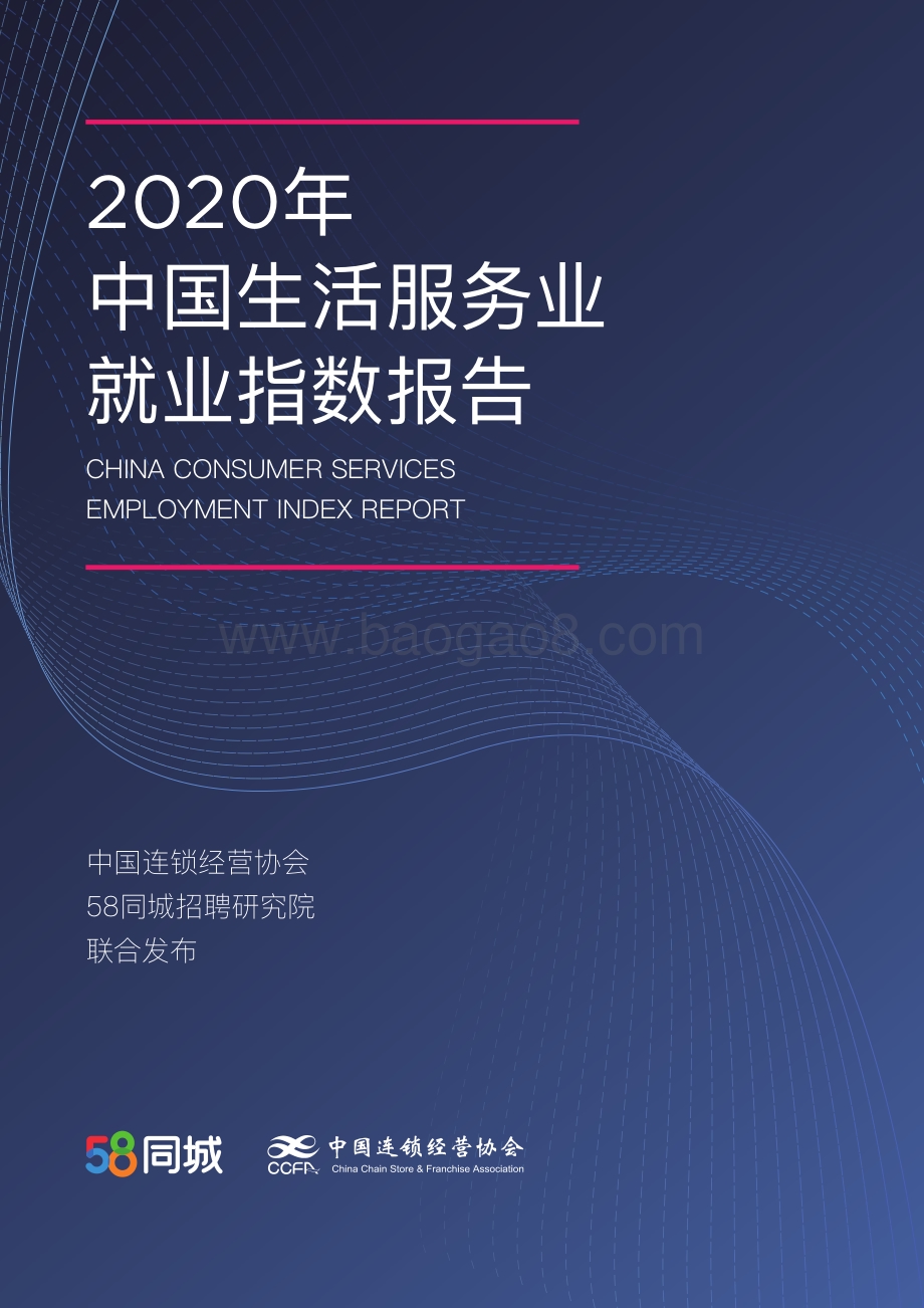 2020年中国生活服务业就业指数报告.pdf_第1页