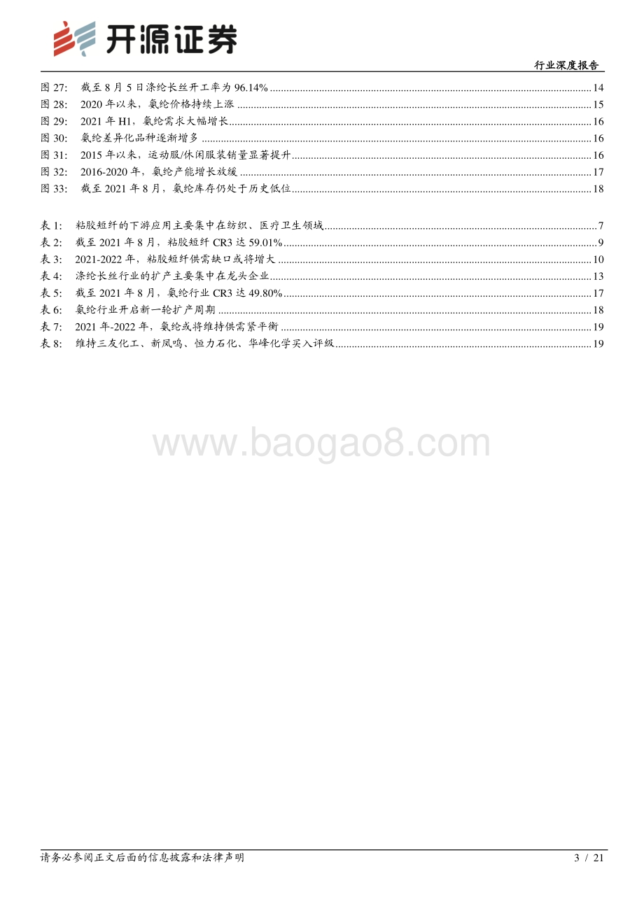 化工行业深度报告：全球纺服需求持续复苏中国化纤迎来历史性拐点.pdf_第3页