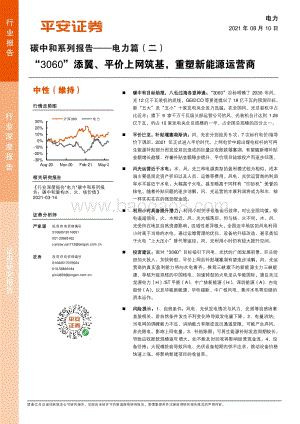 碳中和系列报告：电力篇（二）：“3060”添翼、平价上网筑基重塑新能源运营商.pdf