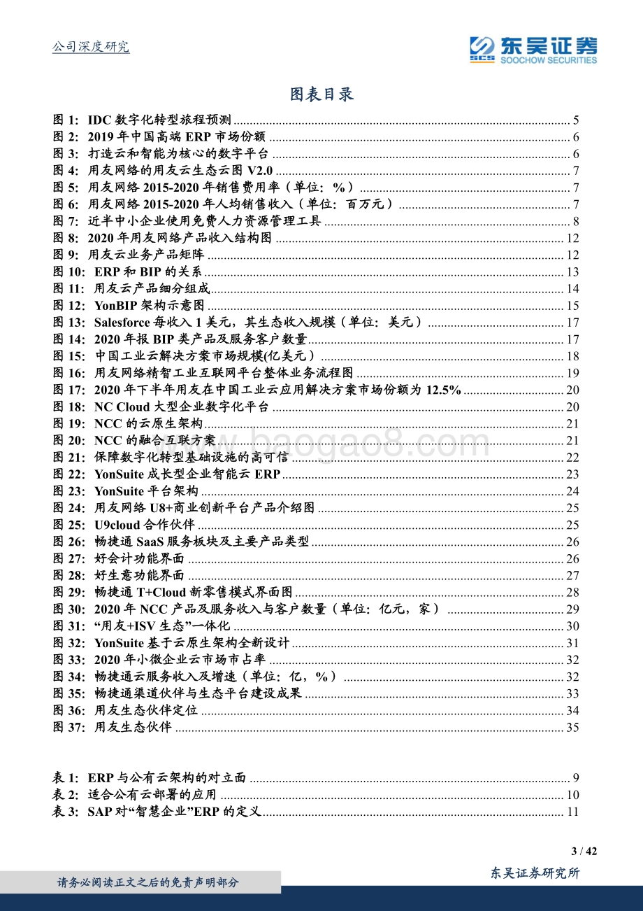 用友网络深度报告：“用”平台“友”生态.pdf_第3页