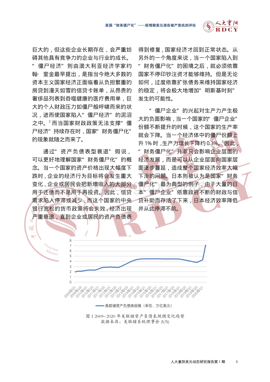 美国“财务僵尸化”：疫情期美元潜在破产危机的评估.pdf_第5页