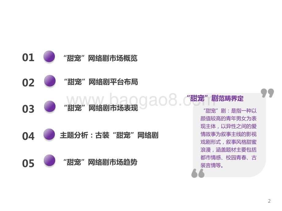 2021-2022“甜宠”网剧市场研究报告.pptx_第2页