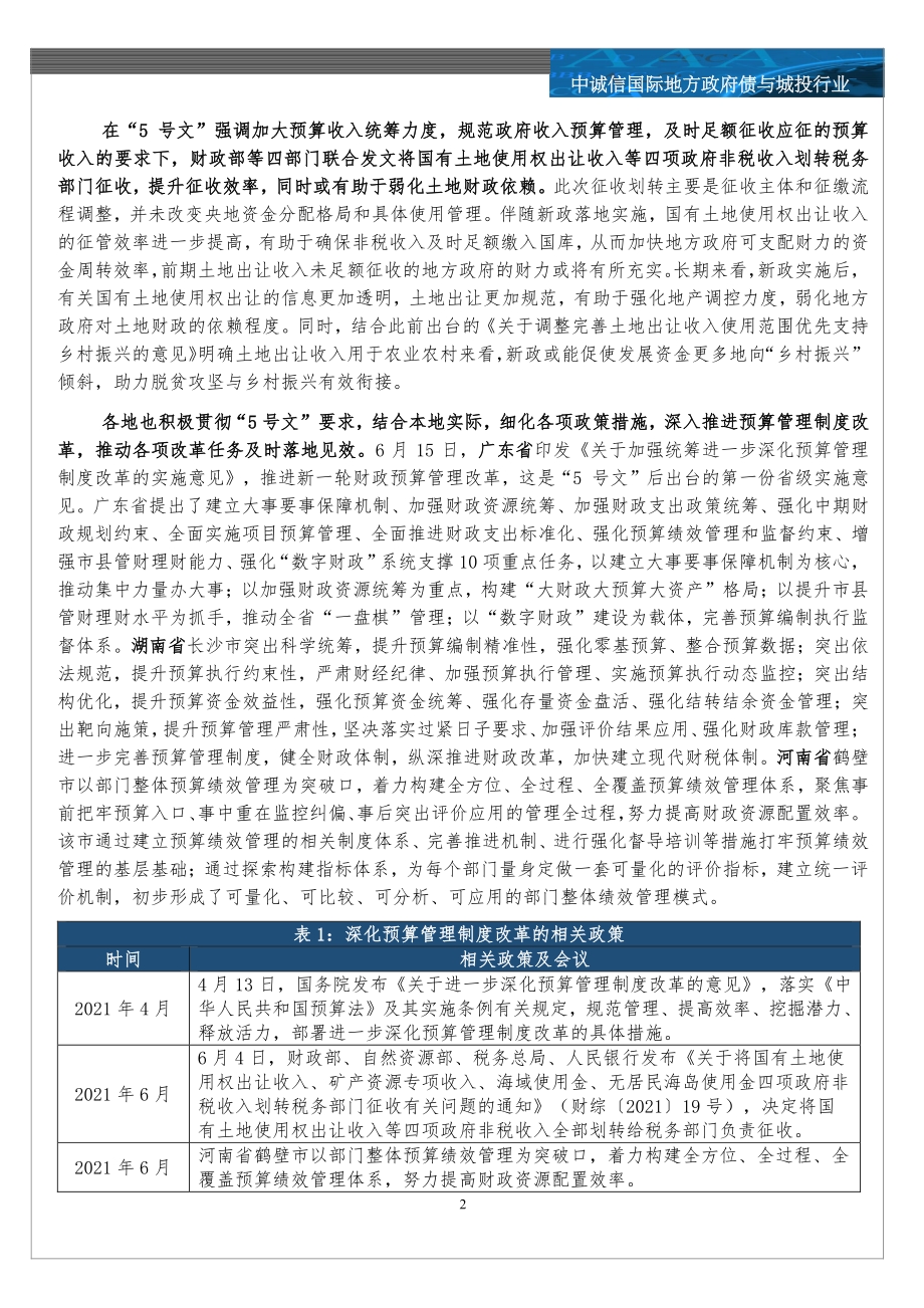地方债与城投行业2021年上半年回顾与展望之政策篇.pdf_第4页