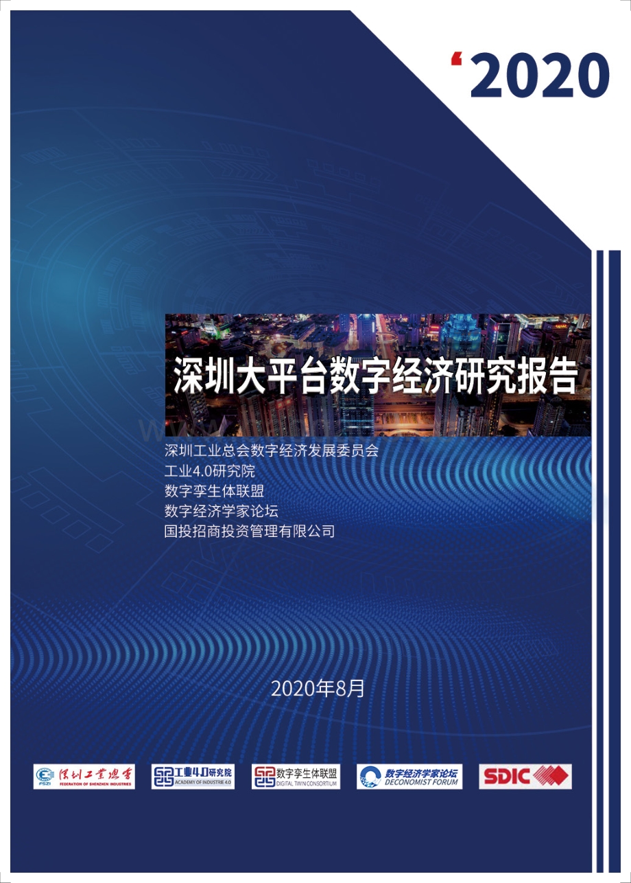 2020深圳大平台数字经济研究报告.pdf_第1页