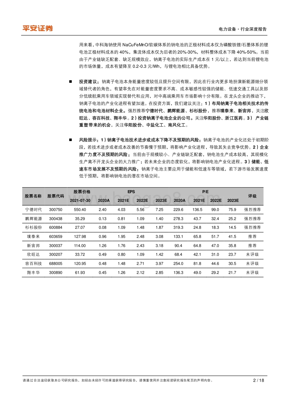 电力设备行业深度报告：巨头入场摇旗“钠”喊技术路线面临分化.pdf_第2页