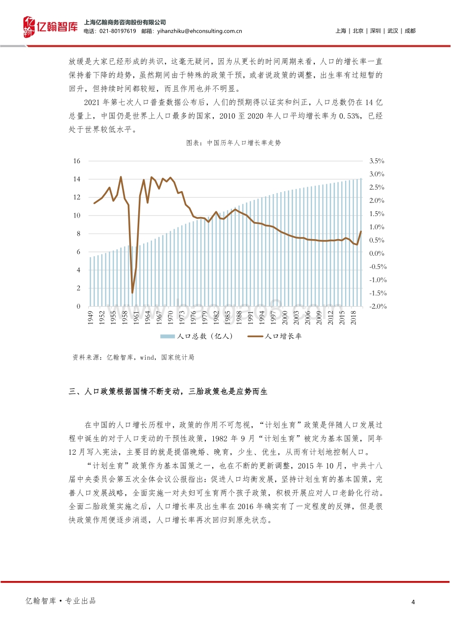 亿起看人口系列研究之四：三胎放开配套出台一切才刚刚开始.pdf_第4页