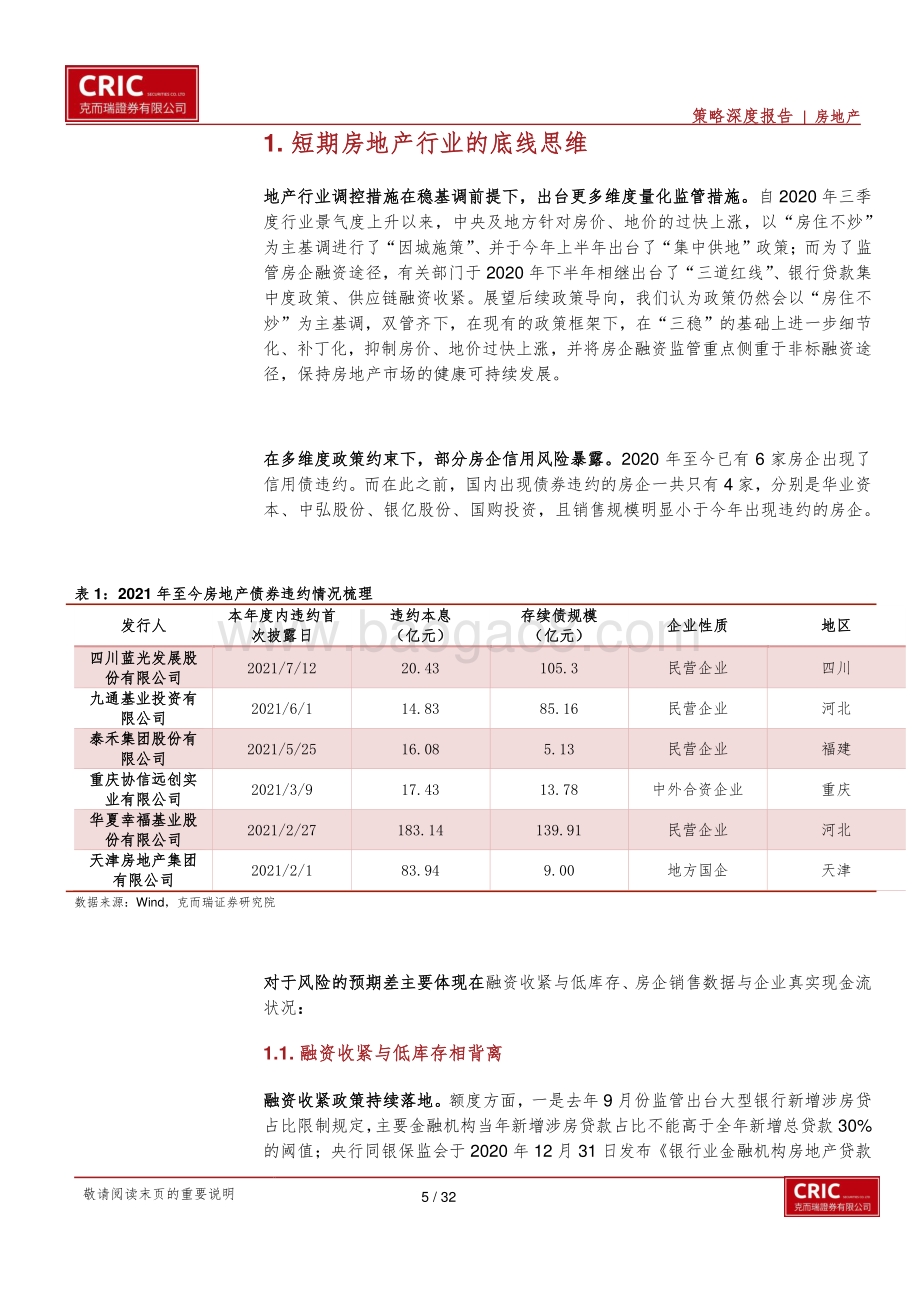 房地产行业2021年中期投资策略：当前行业的底线思维和长线机会.pdf_第5页