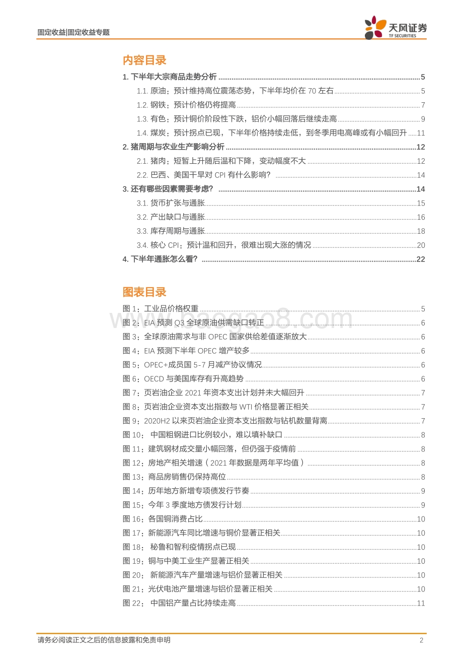 通胀专题：下半年通胀怎么看？.pdf_第2页