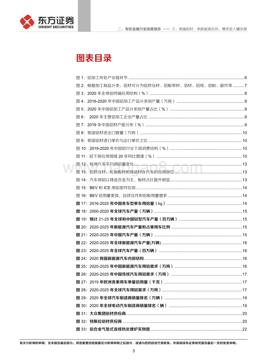 铝行业深度报告②：高端铝材：承新能源东风需求进入爆发期.pdf_第3页
