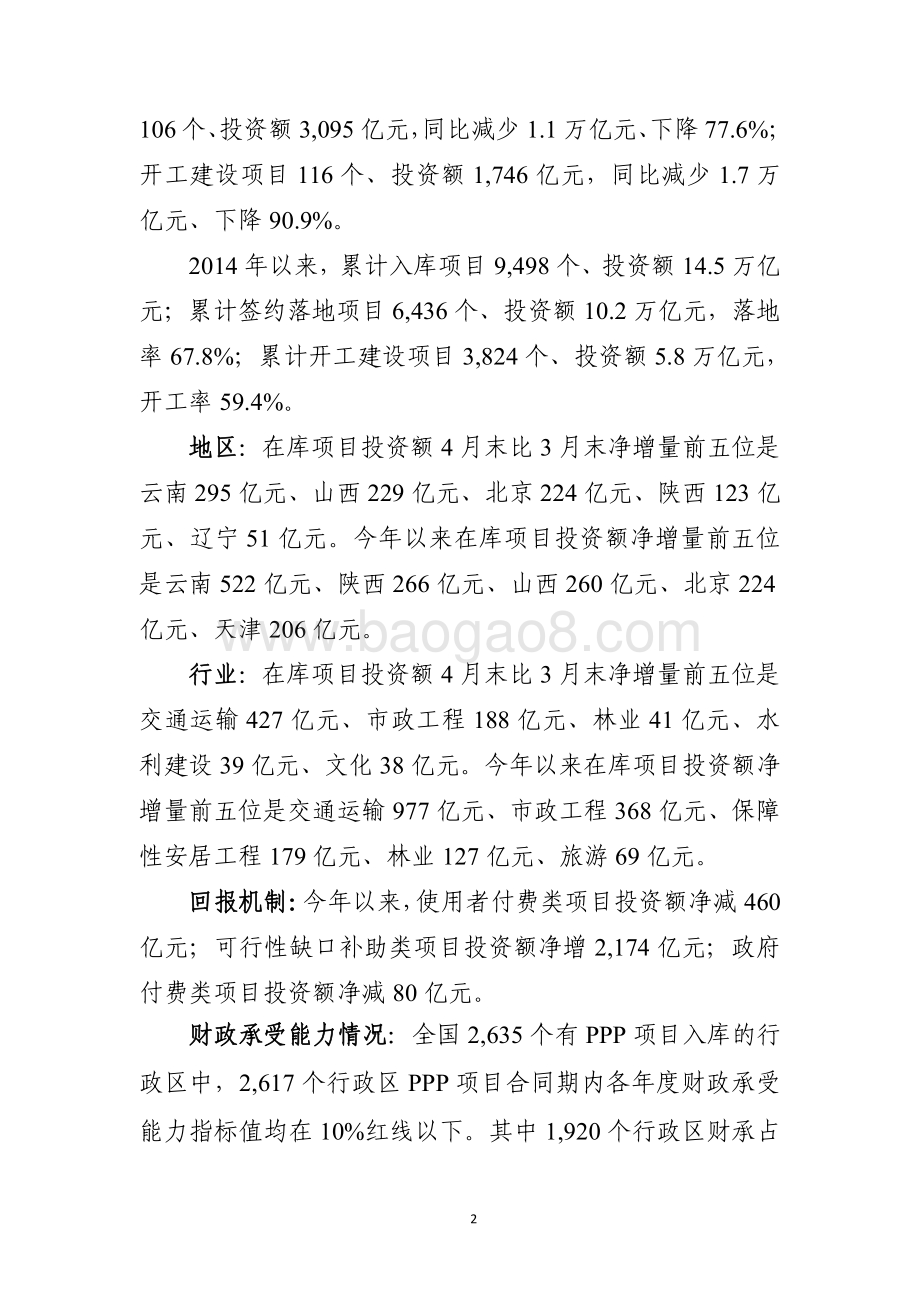 全国PPP综合信息平台管理库项目2020年4月报.pdf_第2页