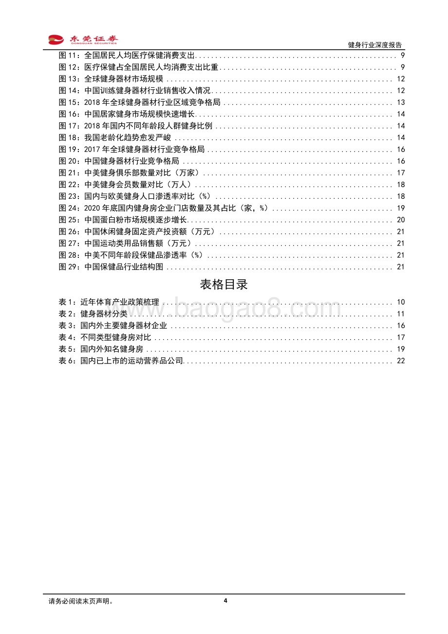 健身行业深度报告：健身需求有望上升产业链发展可期.pdf_第4页