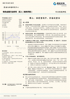 稀土：供需重构中价值迎重估.pdf