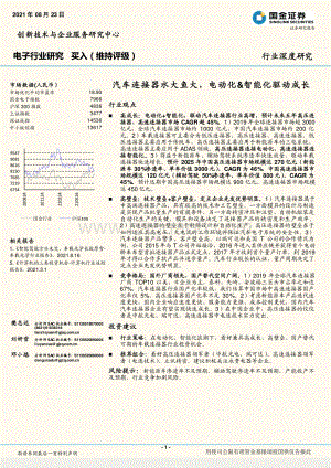 汽车连接器水大鱼大电动化&智能化驱动成长.pdf
